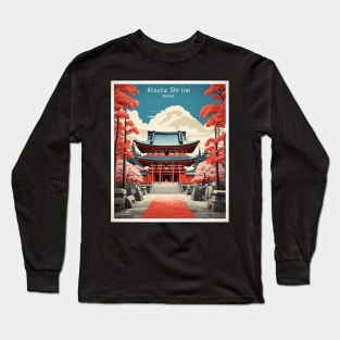 Atsuta Shrine Japan Vintage Poster Tourism Long Sleeve T-Shirt